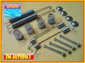 Brzdové čelisti 0012 Kit A ASSASHI Nissan Cabstar E 2001 až 2006 pro průměr 280 mm
