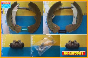 Brzdové čelisti 0012 Super kit ASSASHI Nissan Cabstar E 2004 až 2006 průměr 280 mm