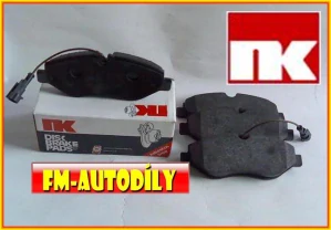 Brzdové destičky 0021 NK Nissan Cabstar Renault Maxity přední pro 3.5 tuny