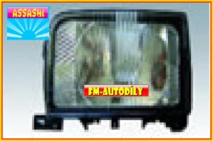 Přední světlo H4 0025 ASSASHI Nissan Cabstar 2001 až 2006 pravé