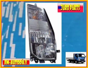 Přední světlo H4 0032c ASSASHI Nissan Cabstar Renault Maxity 2006 až 2013 elektricky ovládáné