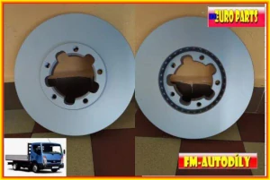 Brzdový kotouč 0036 EUROPARTS Nissan Cabstar 2006 až 2010 cena za 1 kus přední s ABS