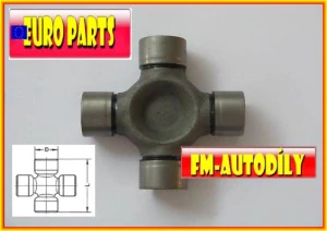 Kříž kardanu 24 x 88 mm EUROPARTS Mercedes Sprinter II Viano Maxi VW Crafter