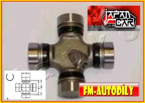 Kříž kardanu 27 x 82,5 IN mm JAPANCAR Jeep CJ5 CJ8 Cherokee Grand Cherokee Wrangler