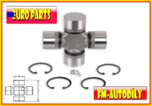 Kříž kardanu 44 x 126 mm EUROPARTS Scania Volvo B6 B7 B10 B58 FL6 FS7 NL10 NL12