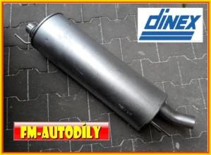 Tlumič výfuku 1001 DINEX Nissan Cabstar Renault Maxity od 2006