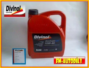 Olej 10w40 5L DIVINOL Diesel Super Light Nissan Atleon Cabstar Serena