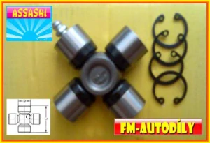 Kříž kardanu 20 x 57,1 mm ASSASHI ATV Gladiator