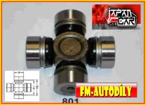 Kříž kardanu 25 x 64,3 mm ASSASHI ATV Jumbo