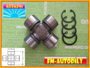 Kříž kardanu 26,95 x 61,88 mm ASSASHI Hyundai Galloper II Terracan