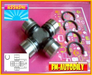 Kříž kardanu 27 x 71,5 IN mm ASSASHI Iseki Kubota Mitsubishi Shibaura Yanmar