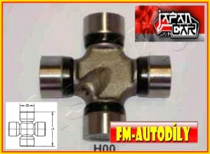 Kříž kardanu 27 x 80 mm ASSASHI Hyundai Galloper H1 H100 H200 SantaFé Starex