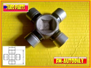 Kříž kardanu 27 x 88 mm HD EUROPARTS Mercedes Sprinter II VW Crafter