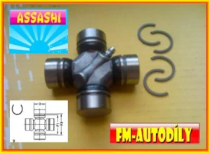 Kříž kardanu 28 x 77 mm ASSASHI Kia Sorento