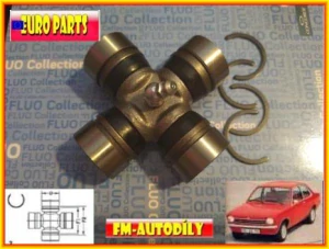 Kříž kardanu 29 x 77 mm EUROPARTS Opel Kadett C