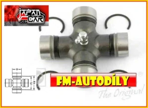 Kříž kardanu 30 x 101,6 x F2 71,1 mm JAPANCAR Mitsubishi L200 Pajero