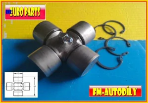 Kříž kardanu 36 x 89 mm EUROPARTS lesní stroje