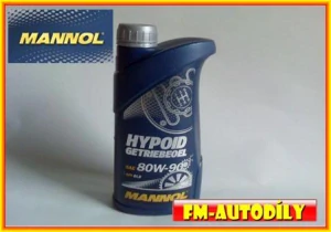 Olej diferencálu 80W90 1L MANNOL Hypoid GL5 Renault Maxity 2005 až 2010