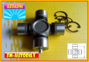 Kříž kardanu 27 x 82,2 mm ASSASHI Mazda B-serie BT-50