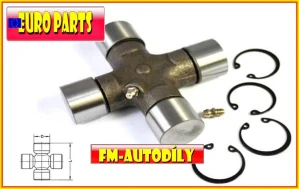 Kříž kardanu 30,2 x 106 mm EUROPARTS Daf Iveco Daily Volvo