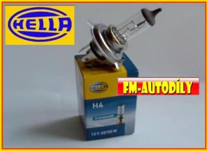Žárovka H4 12V 60/55W HELLA Nissan Cabstar Renault Maxity