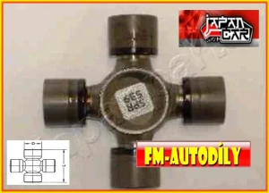 Kříž kardanu 27 x 94 EX mm JAPANCAR Nissan Navara Pathfinder Terrano Toyota HiAce HiLux - pro zadní kardan