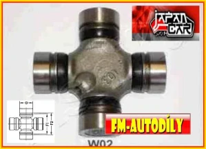 Kříž kardanu 28 x 82 mm JAPANCAR Mazda B-serie E-serie MPV Nissan DoubleCab PickUp