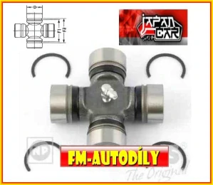 Kříž kardanu 30 x 85,9 x F2 58,5 mm JAPANCAR Mtsubushi L200 Pajero Daihatsu Hijet 