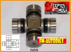 Kříž kardanu 26,5 x 72 mm JAPANCAR Asia Rocsta - zadního kardanu