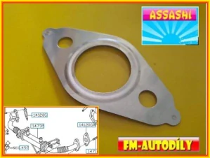 Těsnění chladiče AGR ventilu X15 ASSASHI Nissan Cabstar Renault Maxity 2006 až 2011 motor YD25DDTi
