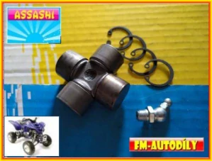 Kříž kardanu 22 x 50,31 mm ASSASHI ATV Gladiator Jumbo Kawasaki Moto Guzzi