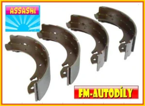 Brzdové čelisti 0011 ASSASHI Nissan Cabstar E 1998 až 2005 průměr 254 mm