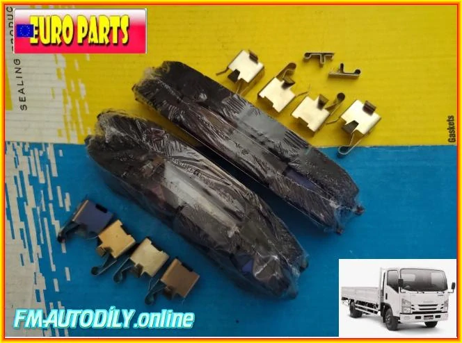 Brzdový třmen 0053 0054 destičky EUROPARTS Isuzu N-serie