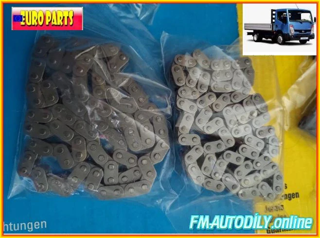 Sada rozvodů 0020 EUROPARTS Renault Maxity motor 2.5 DDTi 2006 až 2010